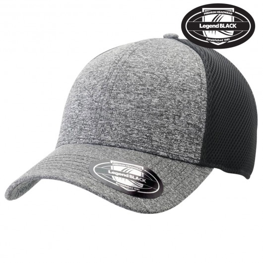 Pro Fit Legend Black Caps Logo